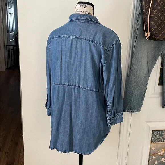 Liverpool Jeans Company Blue Denim Tunic - Picture 3 of 10